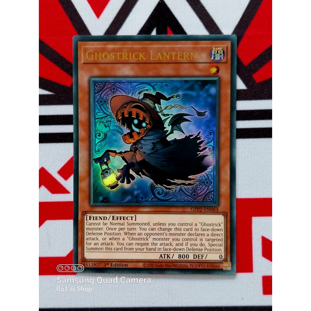 Thẻ Bài Yugioh Monster Ghostrick Lantern - GFP2-EN064 - Ultra Rare