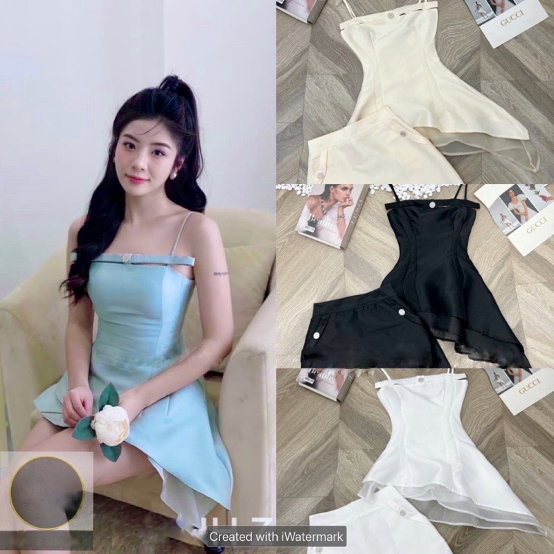 Sét Áo Dây Vạt Chân Váy