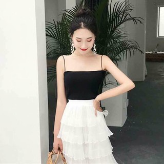 Áo 2 dây sợi bún