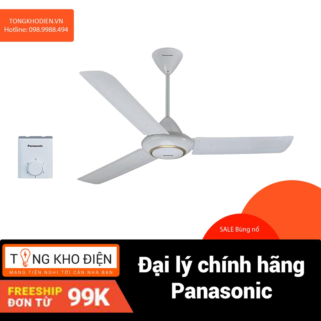 Quạt trần 3 cánh Panasonic F- 60MZ2