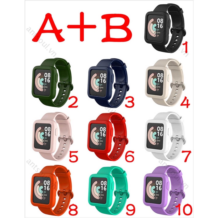 Set ốp bảo vệ và dây đeo cho Xiaomi Mi Watch Lite