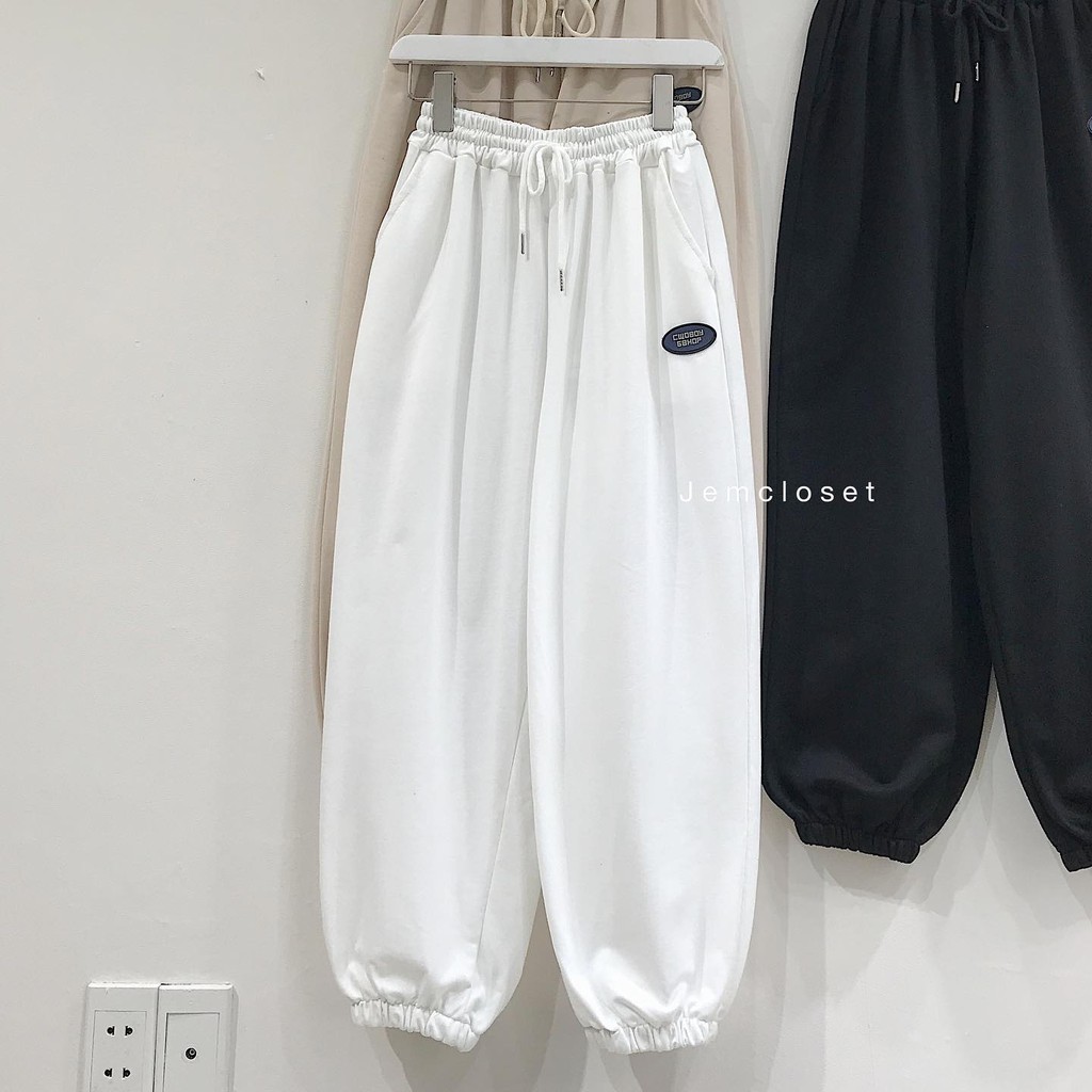 Quần jogger nữ JEMCLOSET thời trang dễ phối đồ Yym - 2516