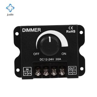 12V-12V 30A Metal LED Switch Dimmer Controller Manual Operation for Strip Light