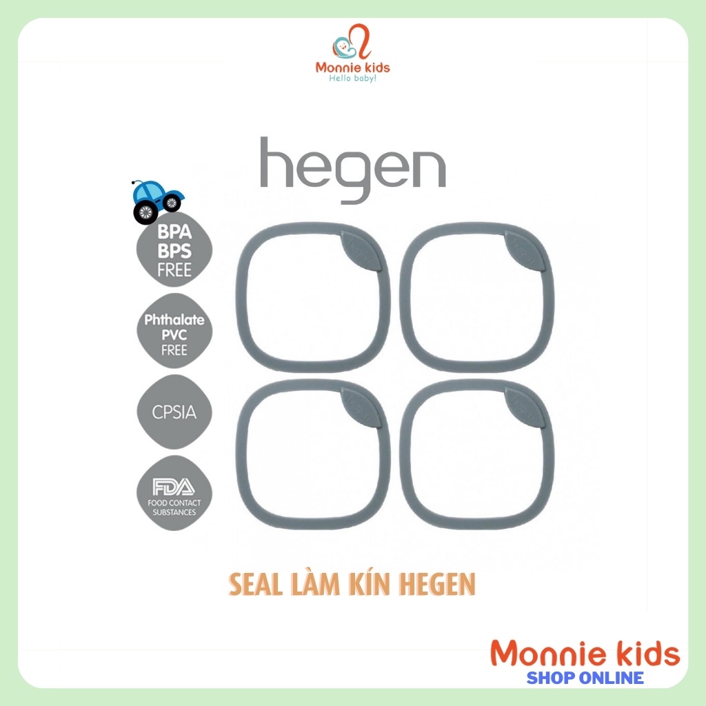 Set 4 Seal Làm Kín HEGEN - Phụ Kiện Bình Sữa