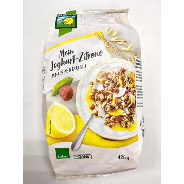 Ngũ cốc giòn hữu cơ Muhle 425g