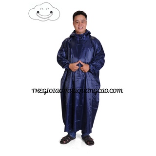 Áo Mưa Bít Vải Dù Các Màu 1M4 (Cả Nón 1m6)