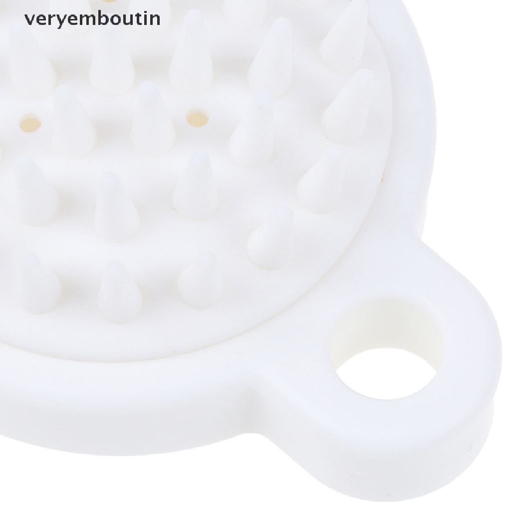 Lược Silicone Mát Xa Da Đầu Khi Tắm Tiện Dụng