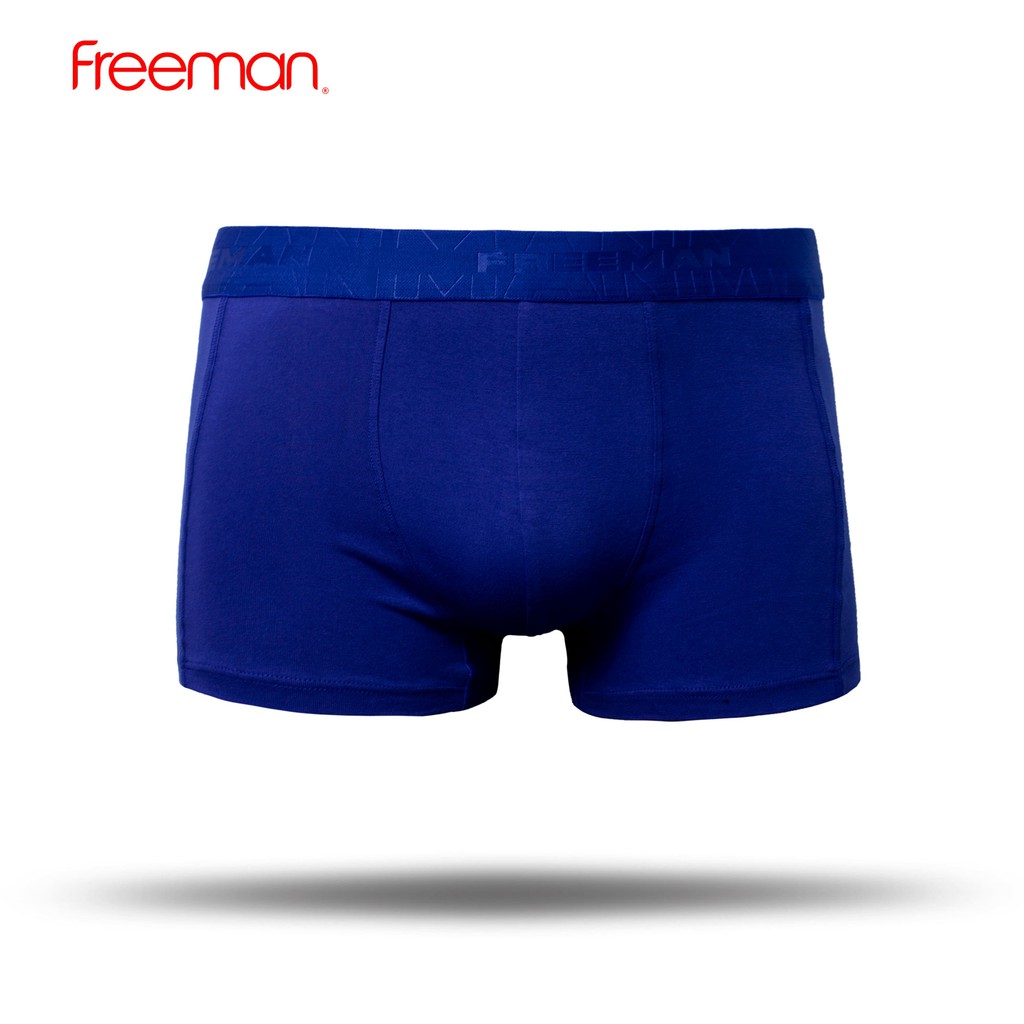 Quần lót boxer nam Freeman, chất liệu cotton thoáng mát, thấm hút mồ hôi tốt [Combo 3] 6526