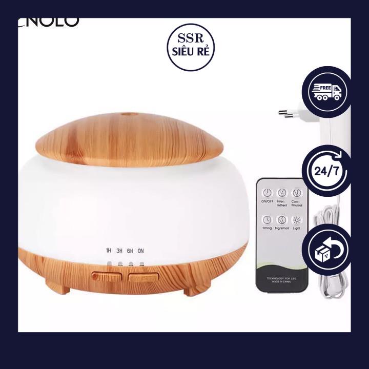 Máy Phun Sương Khuếch Tán Tinh Dầu Nagomi Có Led Kèm Remote Điều Khiển Từ Xa Tặng Tinh Dầu 10ml (LA230299)