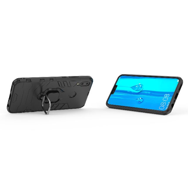 Ốp Huawei Y9 2019 chống sốc Iron Man Iring cao cấp siêu bền giá đỡ xem phim