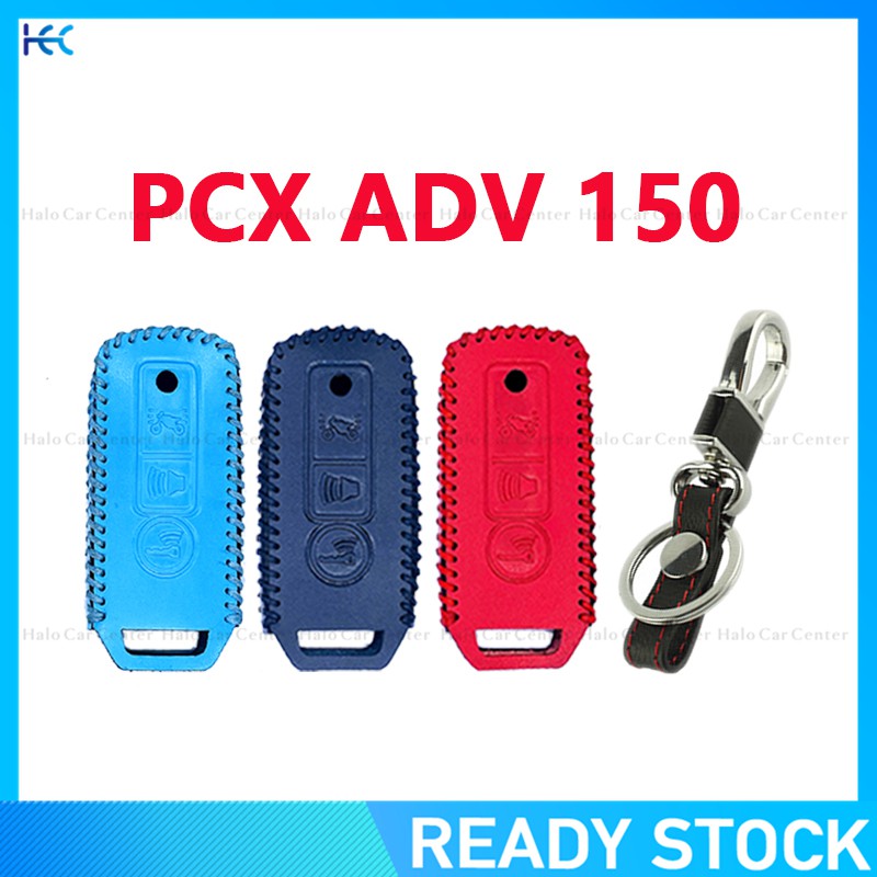 【Ready Stock】100% Genuine Leather Key Cover For Honda Pcx Sh 125 150 Motorcycle Scooter Remote-3 Buttons