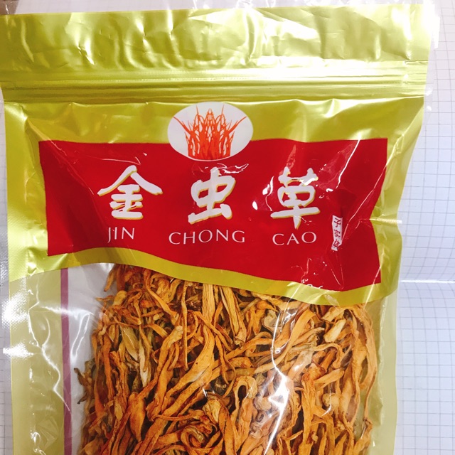 Đông trùng hạ thảo sấy khô - đóng gói 100g