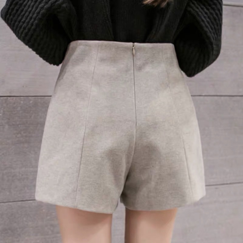 Quần shorts nữ vải dạ siêu mềm mịn M032