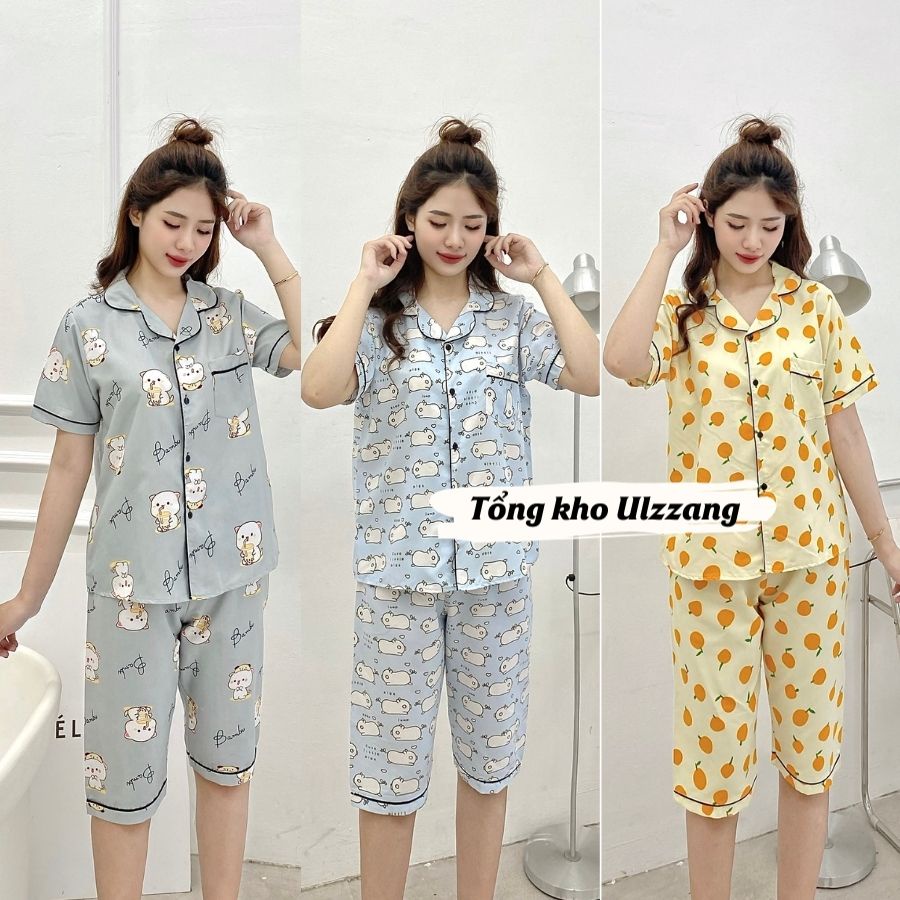 Bộ đồ mặc nhà Pijama Lửng