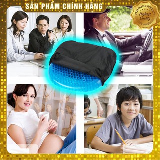 Đệm Lót Ghế Tổ Ong Silicone Gel 💝 CHỐNG TRĨ 💝Đệm Văn phòng Thoáng Khí Chống Đau Mỏi HOT