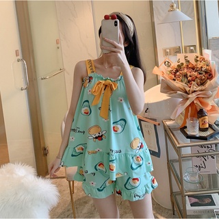 Đồ Bộ Nữ Vải Thun Co GIãn Cực Xinh