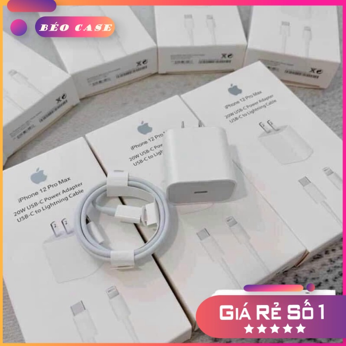 Bộ sạc nhanh Iphone 20w dành cho - iphone13/13pro/13promax/ip12/12promax/11promax/11pro/ip11/Xsm/Xs/X/8plus/7plus/ 8/7