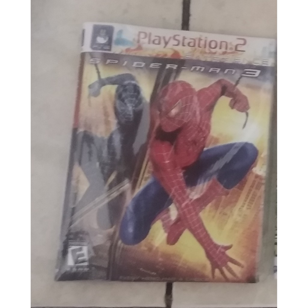 Băng Cát Xét Ps 2 - Play Station 2 Spider-man 3