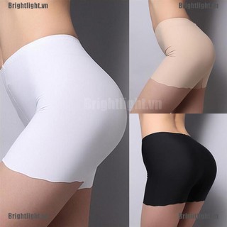 Quần short ôm không đường may mặc trong váy free size cho nữ  ྇ *