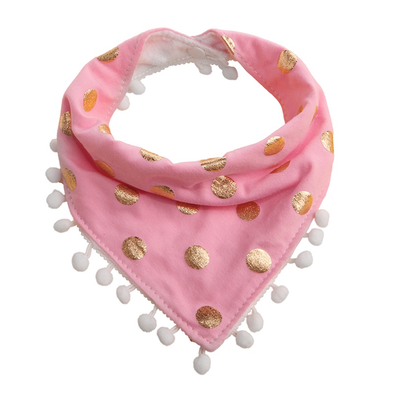 Khăn Yếm Vải Cotton Mềm Mại Tiện Dụng Cho Bé Tập Ăn