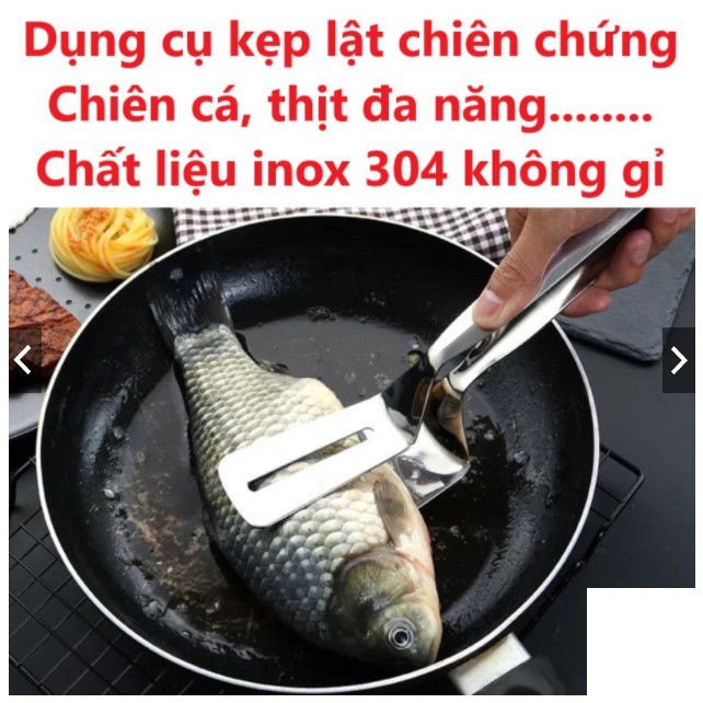 Dụng cụ gắp đồ nóng Inox 304 cao cấp - Xẻng gắp nóng thức ăn