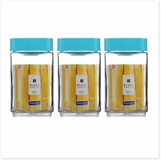Bộ 3 hũ đựng thủy tinh vuông glasslock 700ml ig804