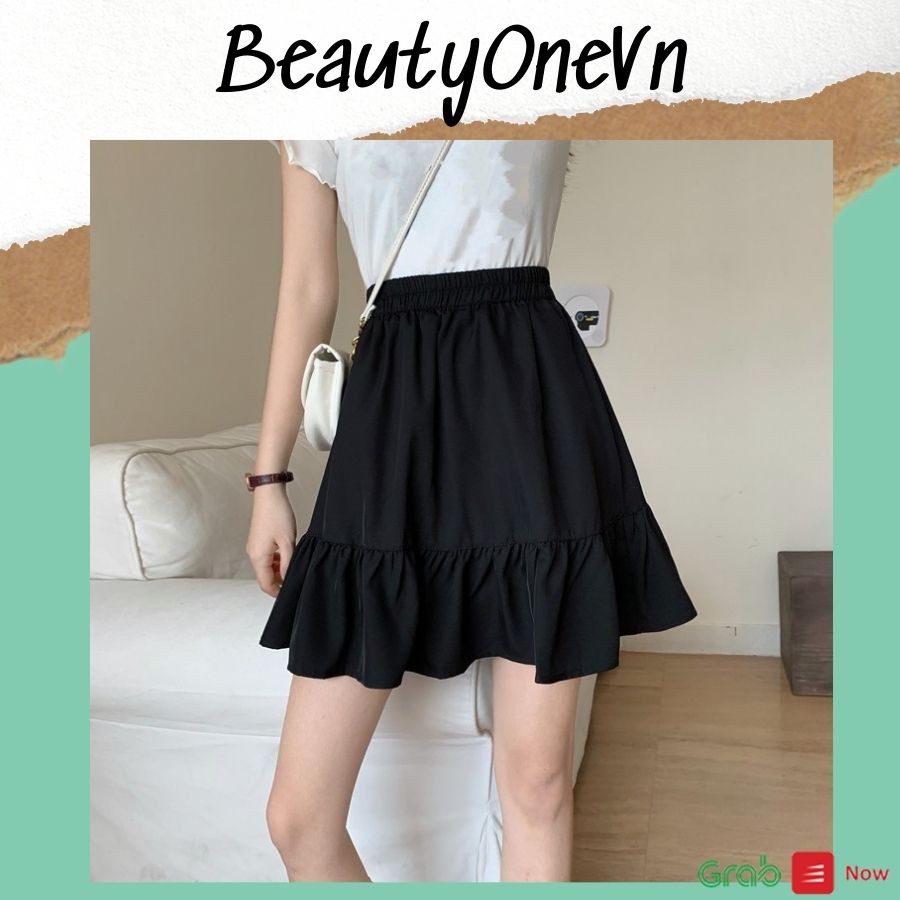 [ Mã FAMAYWA giảm 10K đơn 50K] Chân váy ngắn xếp ly ulzzang, chân váy 2 tầng vải voan (có video thật)