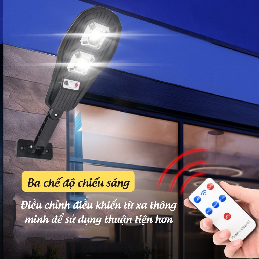 Đèn Năng Lượng Mặt Trời Siêu Sáng Cao Cấp Kèm Điều Khiển Tiết Kiệm Điện Tiện Dụng ĐÈN TOKI