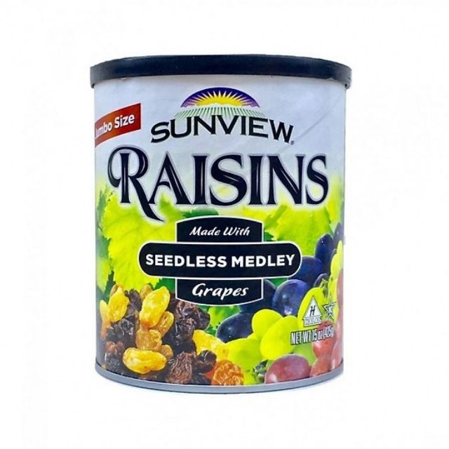 nho mỹ raisins thập cẩm 425g