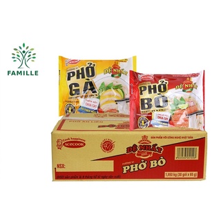 Giá Sỉ 1 Thùng Phở Đệ Nhất Vị Bò/ Gà - 30 Gói