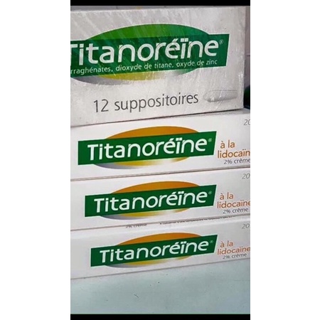 kem bôi trĩ ngoại Titanoreine của pháp tuýp 20 g