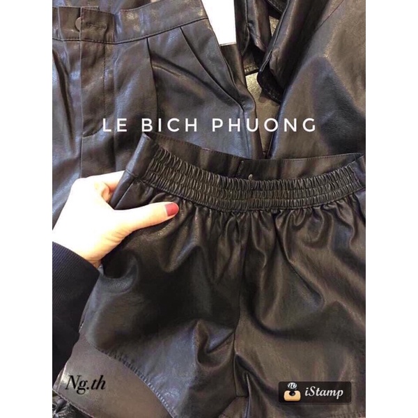 Quần đùi da chun sau siêu đẹp. Size S M L