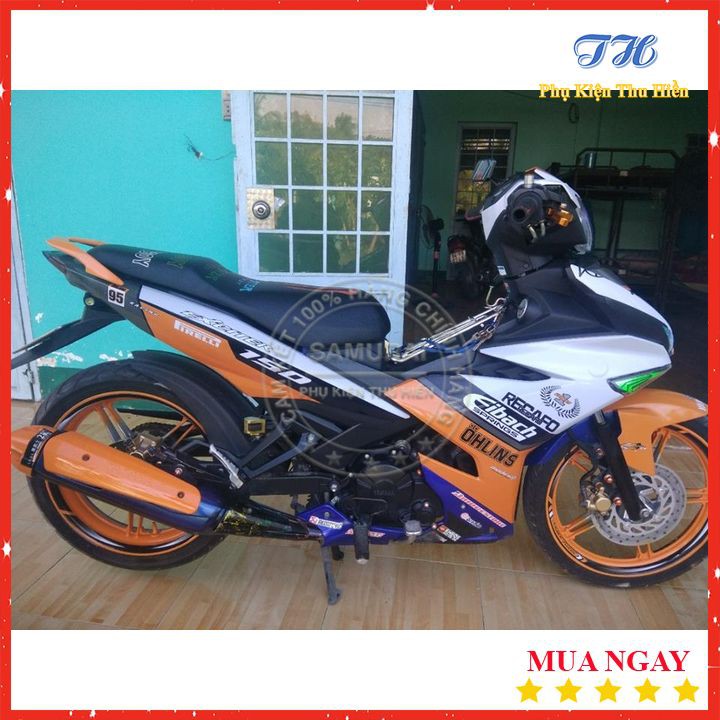 Sơn Xịt Samurai Màu Cam RepSol T/C - Mã UCH237 + TCH237 Hệ Thống 2 Lớp Màu Honda