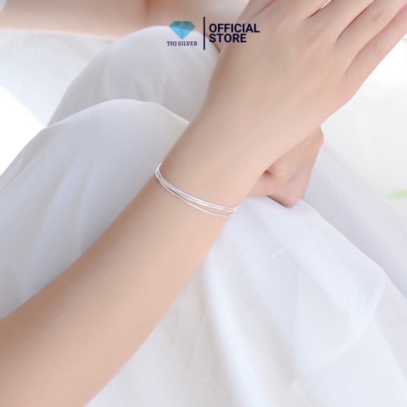 Lắc tay nữ mỳ trơn tết 3 bóng đẹp , cao cấp( ảnh thật)