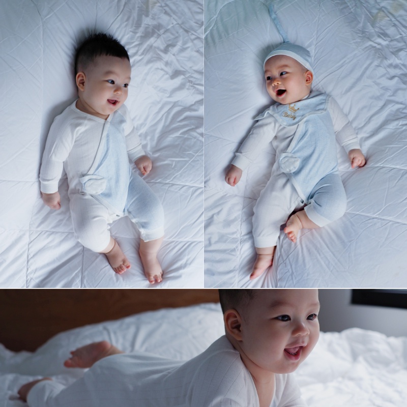 Set quà sơ sinh cho bé yêu FEDBABY 0 - 6 tháng tuổi, BỐN MÙA, 100% cotton