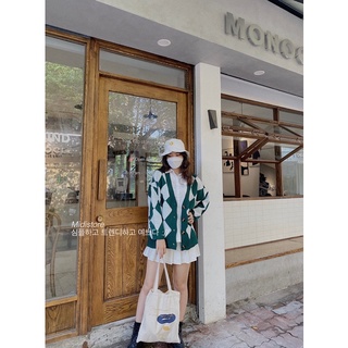Áo Cardigan ovan (Ảnh/Video tự chụp)