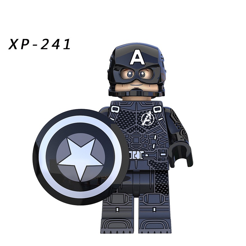 Mô Hình Lắp Ráp Nhân Vật Captain America KT1031