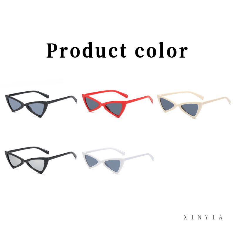 Kính Mát Mắt Mèo Thời Trang Hip Hop Cho Nữ