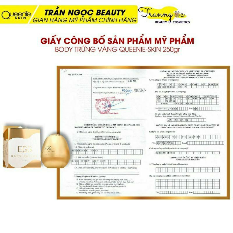 Egg body trứng vàng queenie skin | BigBuy360 - bigbuy360.vn