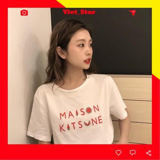 Áo croptop form rộng tay ngắn cổ tròn Mason, 2 màu trắng/hồng VST
