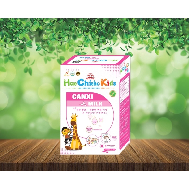 CANXI HỮU CƠ CHO BÉ HeaChieko Kids CANXI MILK