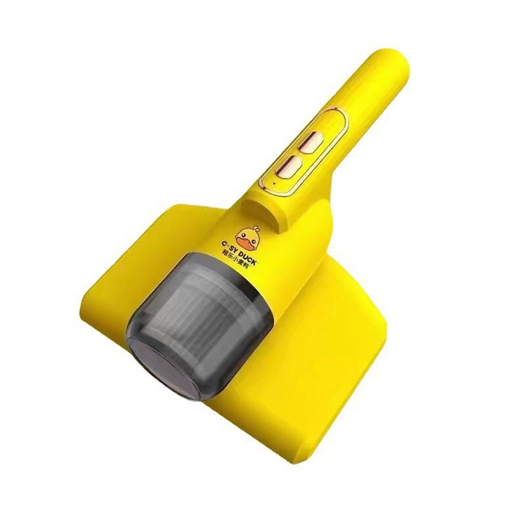 Máy hút bụi con vịt vàng có UV diệt khuẩn chăn ga gối đệm, sofa cầm tay tiện lợi