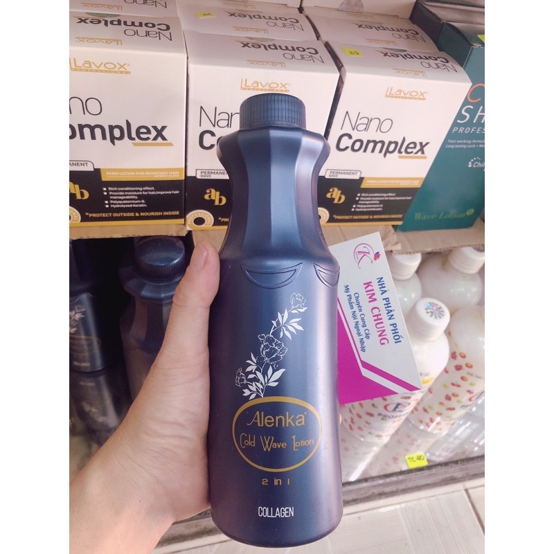 Uốn lạnh Alenka 2 in 1 Collagen 600ml