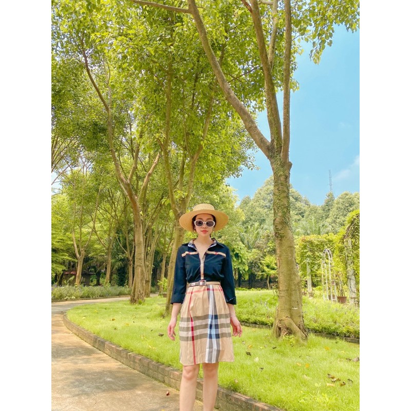 Váy công sơ hàng thiết kế đẹp phù hợp công sở size S M L | BigBuy360 - bigbuy360.vn