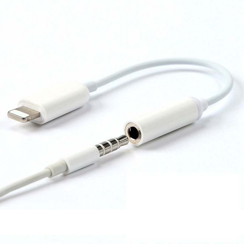 [HÀNG LOẠI 1 CHUẨN] Cáp chuyển đổi JACK tai nghe iPhone từ LIGHTNING sang 3.5mm