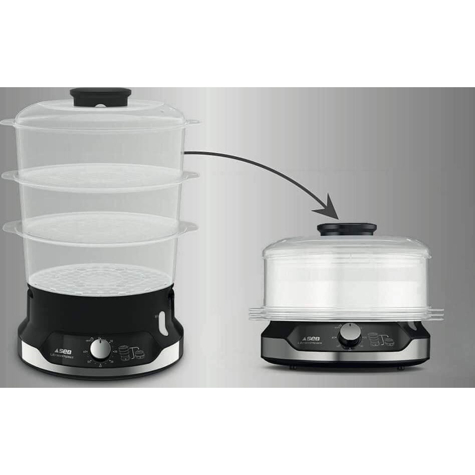 Nồi Hấp Điện 3 Tầng Tefal Ultra Compact VC2048 [Hàng Đức]