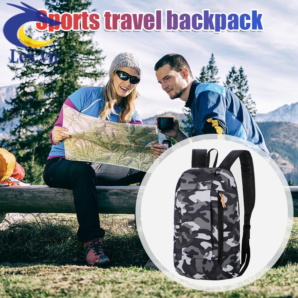 Balo Leo Núi Chống Thấm Nước Dung Tích 10L Họa Tiết Rằn Ri Cho Nam Và Nữ