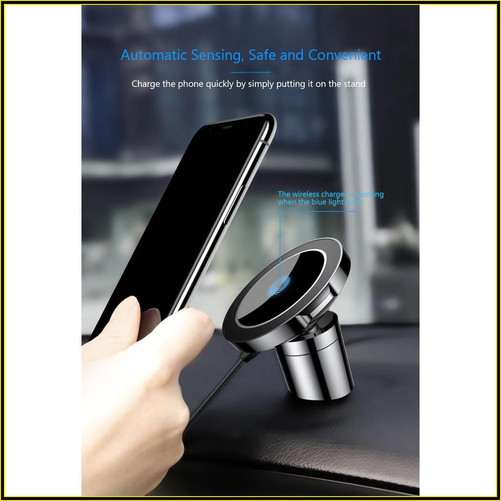 Đế giữ điện thoại tích hợp sạc không dây Baseus Big Ears (kèm tẩu sạc và cáp) - Hàng chính hãng | BigBuy360 - bigbuy360.vn