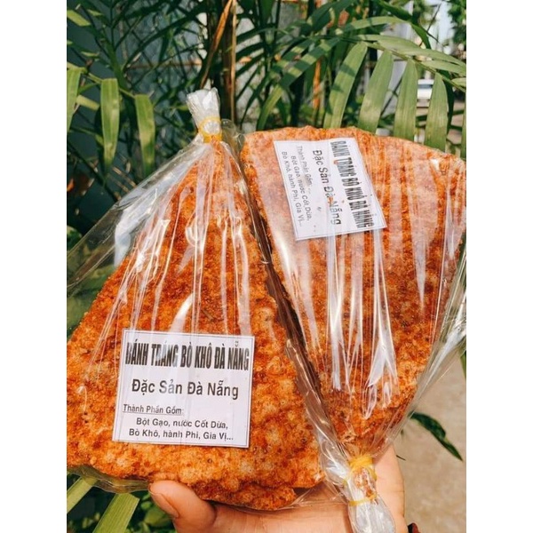 5 Miếng Bánh Tráng  Dừa Bò Khô