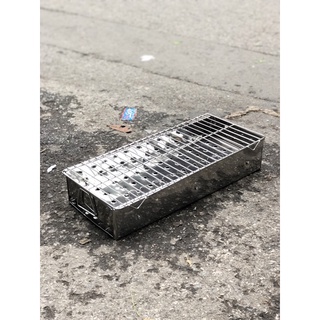 BẾP NƯỚNG THAN HOA INOX